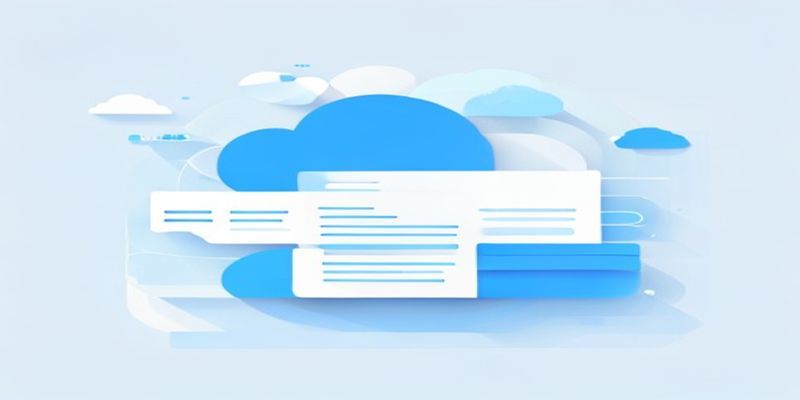 OneDrive synchroniseren — illustratie